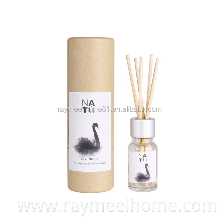 mini 10ml glass bottle home fragrance reed diffuser gift